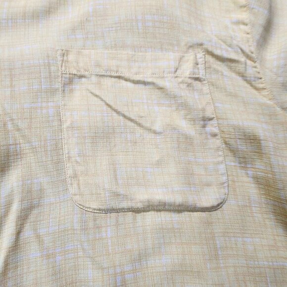 Tommy Bahama 100% Silk Yellow Short Sleeve Mens Hawaiian Shirt Pineapple XXL - Picture 10 of 14
